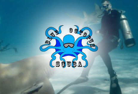 Blue Octopus Scuba Logo